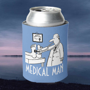 Enfriador De Latas Médica divertida con pies de comprobación de estet