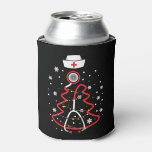 Enfriador De Latas Médico RN NUrse, Feliz Navidad