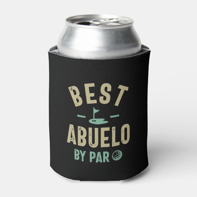 Enfriador De Latas Mejor Abuelo Para Los Hombres Del Abuelo Par (Lata Anverso)