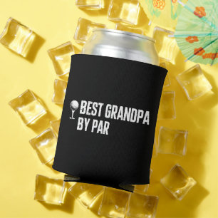 Enfriador De Latas Mejor abuelo por regalo de golf de par humor sarca