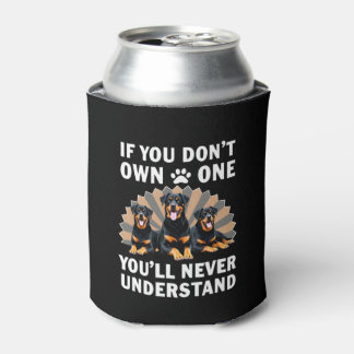 Enfriador De Latas Mejor Arte de Rottweiler para Hombres Mujeres Niño