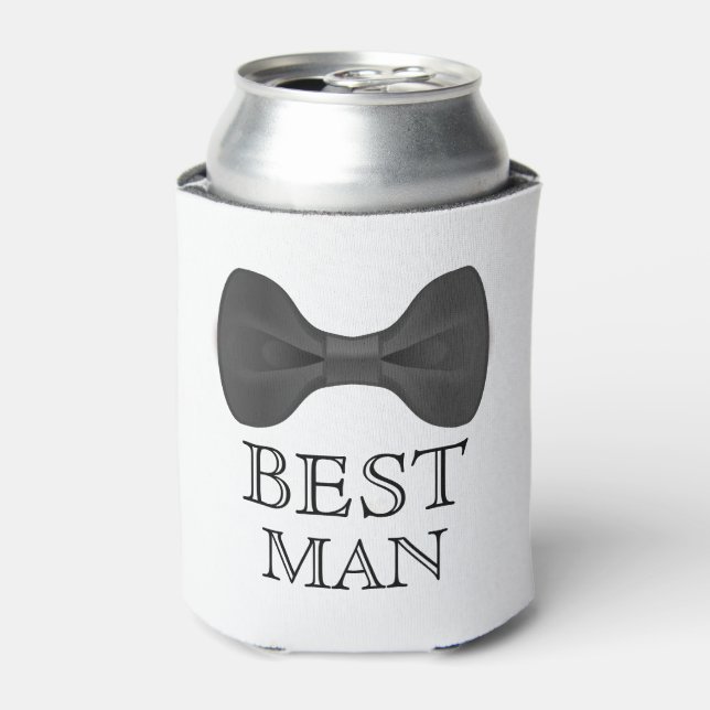 Enfriador De Latas Mejor boda de hombre (Lata Anverso)