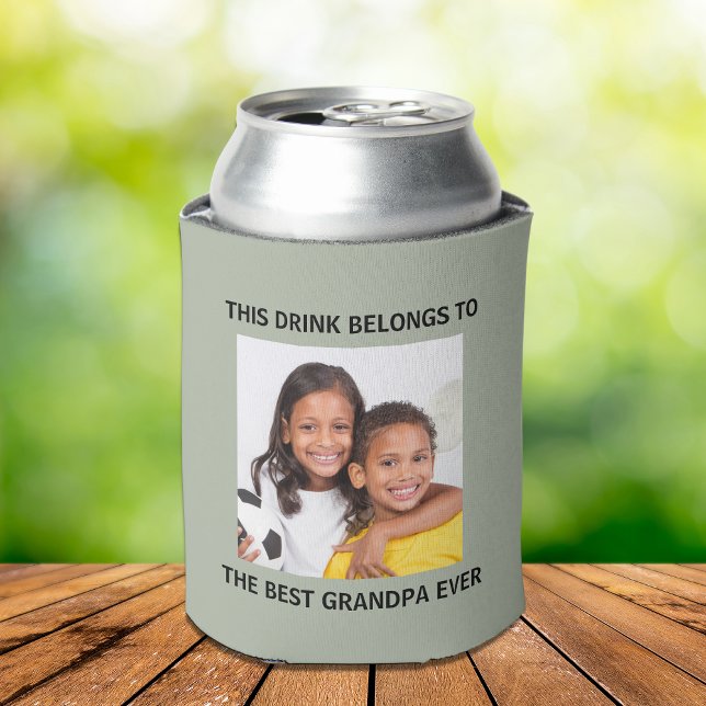 Enfriador De Latas Mejor foto verde del abuelo nunca (Subido por el creador)