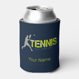 Enfriador De Latas Mejor Juego de Tenis Siempre Vintage Diseño De Ent