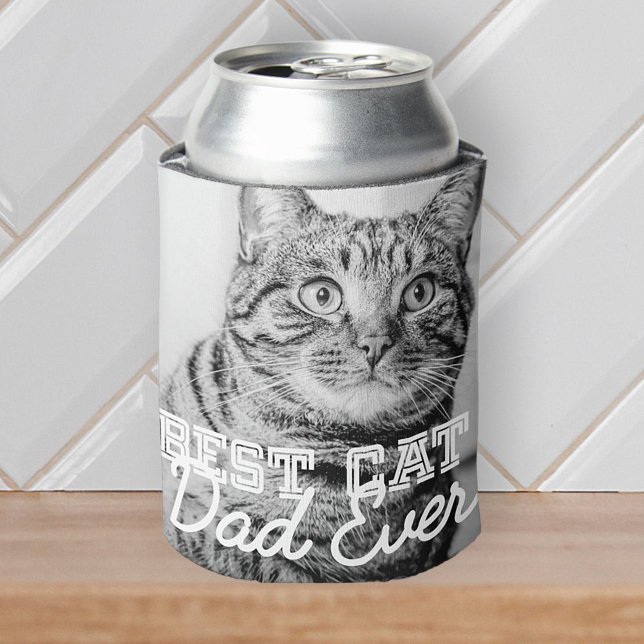 Enfriador De Latas Mejor Mascota de papá de gato moderno en la histor (Subido por el creador)