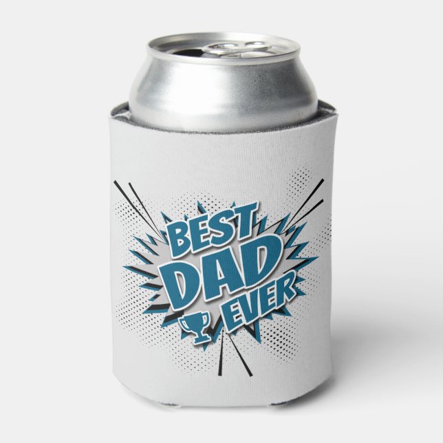 Enfriador De Latas Mejor Papá Nunca (Lata Anverso)