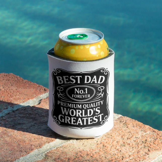 Enfriador De Latas Mejor Papá Nunca (Piscina in situ)