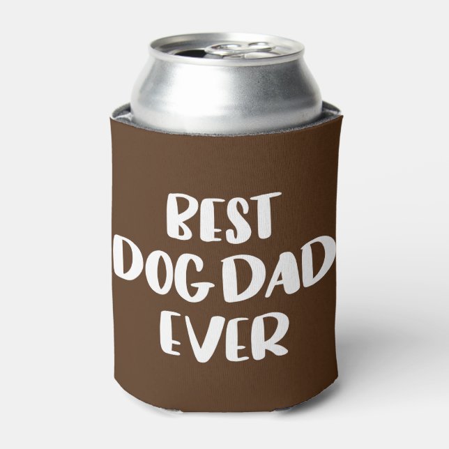 Enfriador De Latas Mejor Papá Perro (Lata Anverso)