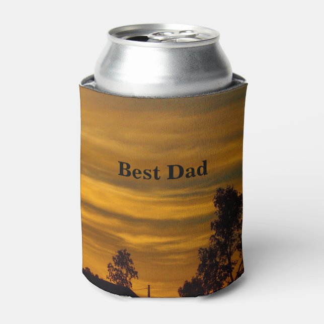 Enfriador De Latas Mejor refrigerador de bebidas de papá (Lata Anverso)