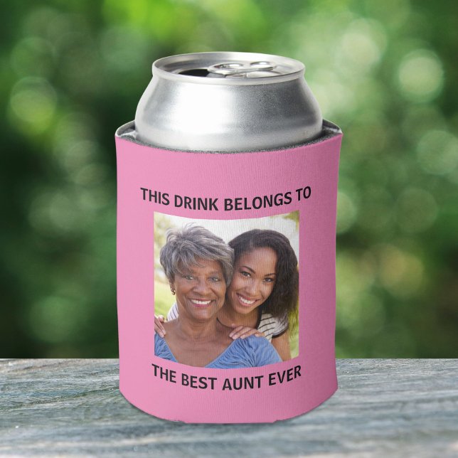 Enfriador De Latas Mejor Tía, Pink (Subido por el creador)