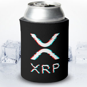 Enfriador De Latas Meme de criptografía de divisa XRP Glitch Cryptocu