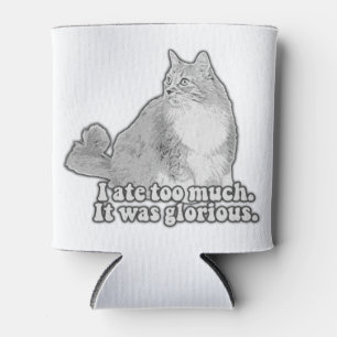 Enfriador De Latas Meme divertido de gato enojado para amantes de gat