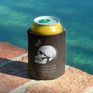 ENFRIADOR DE LATAS MEMENTO VIVERE • MEMENTO AMARE • MEMENTO MORI