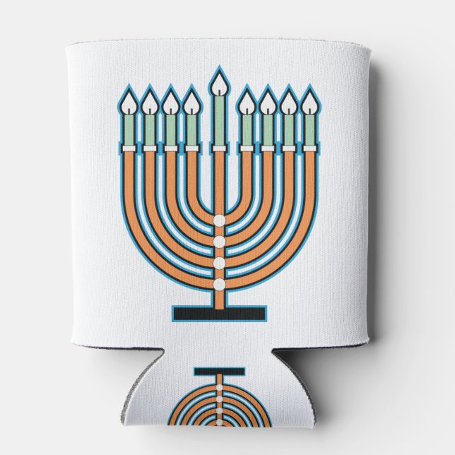 Enfriador De Latas Menorah (Reverso)