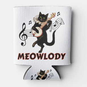 Enfriador De Latas Meolody Cat Music Guitar