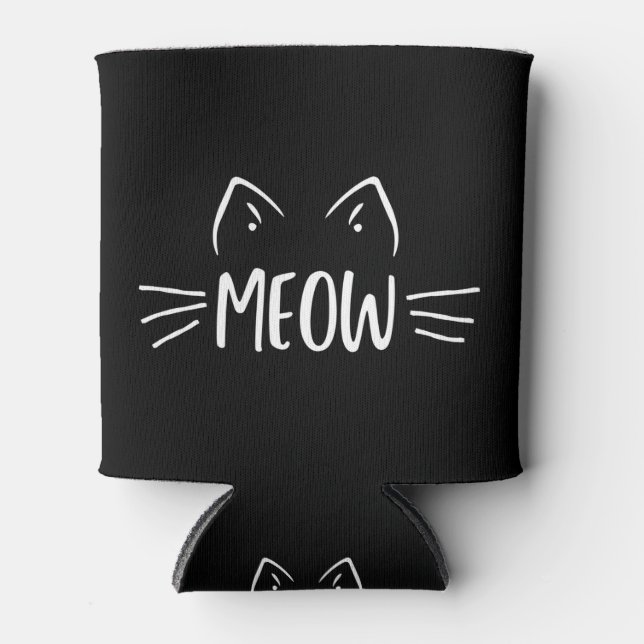 Enfriador De Latas Meow Cat (Anverso)