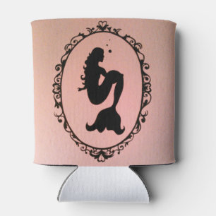 Enfriador De Latas Mermaid Silhouette