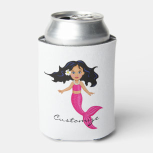 Enfriador De Latas Mermaid Thunder_Cove de cola rosa