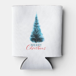 Enfriador De Latas Merry Christmas pine tree