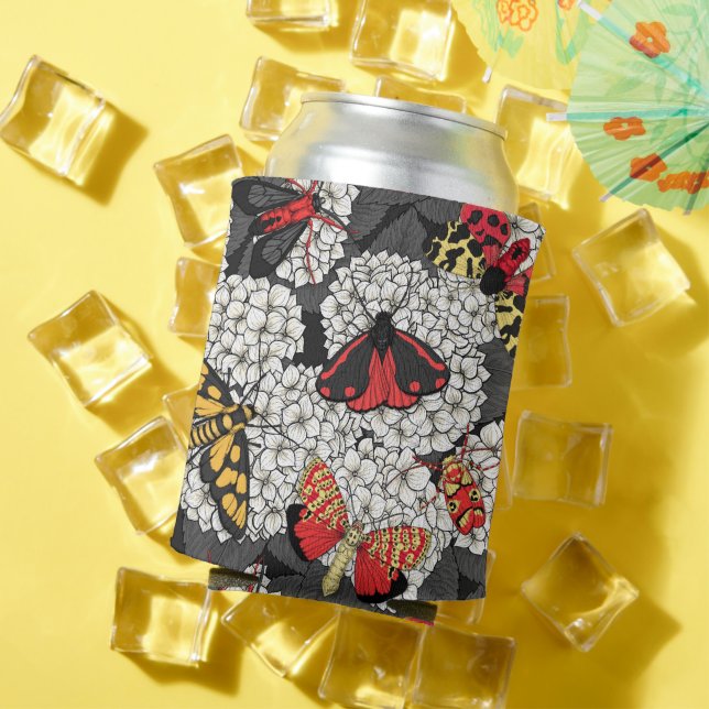 Enfriador De Latas Metas en hidrangea blanca (Verano in situ)