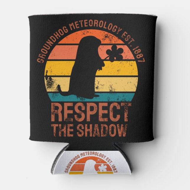 Enfriador De Latas Meteorología del Groundhog Est. 1887 (Anverso)