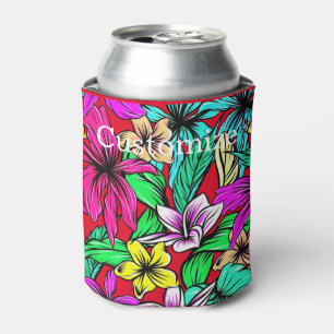 Enfriador De Latas Mezcla de Flores Tropicales Thunder_Cove