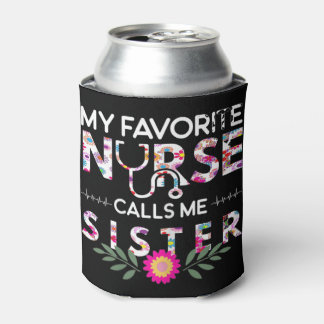 Enfriador De Latas Mi corazón pertenece a una enfermera que amo mi va