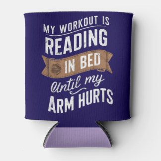 Enfriador De Latas Mi Entrenamiento Está Leyendo En La Cama Hasta Que