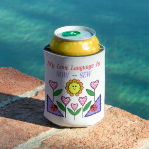 Enfriador De Latas Mi Lenguaje De Amor Se Muestra - Sew