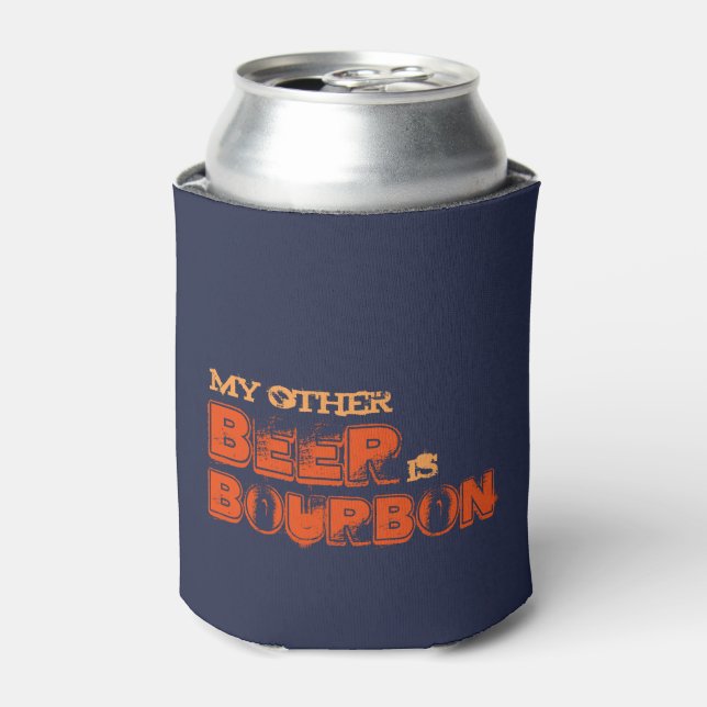 Enfriador De Latas Mi otra cerveza es Bourbon Koosie (Lata Anverso)