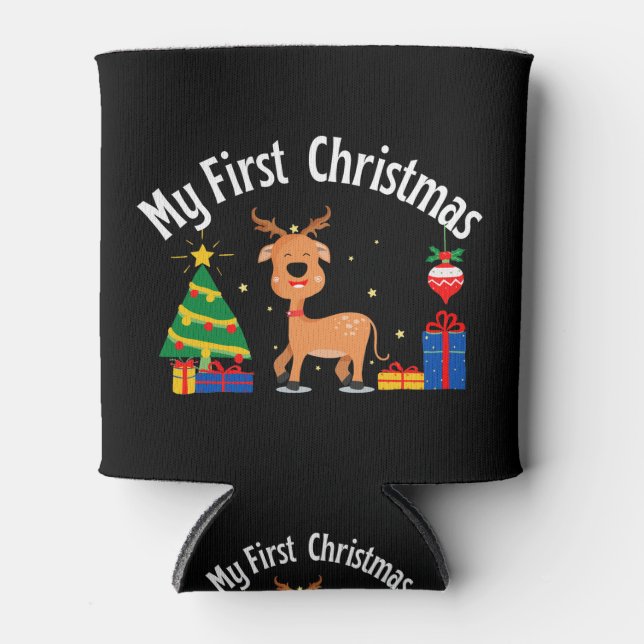 Enfriador De Latas Mi primera Navidad (Anverso)