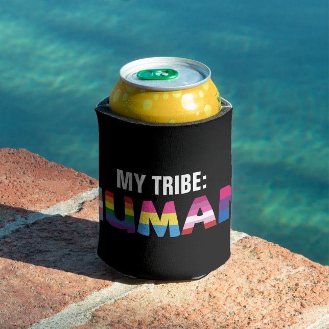 Enfriador De Latas Mi tribu es humana inclusiva (Piscina in situ)