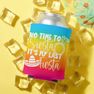 Enfriador De Latas Mi Última Fiesta   Despedida de Soltera Personaliz