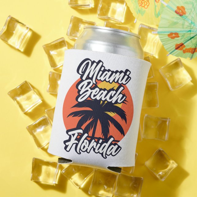 Enfriador De Latas Miami Beach, Florida (Verano in situ)