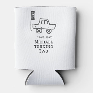 Enfriador De Latas Michael cumpliendo dos años juguete coche semáforo