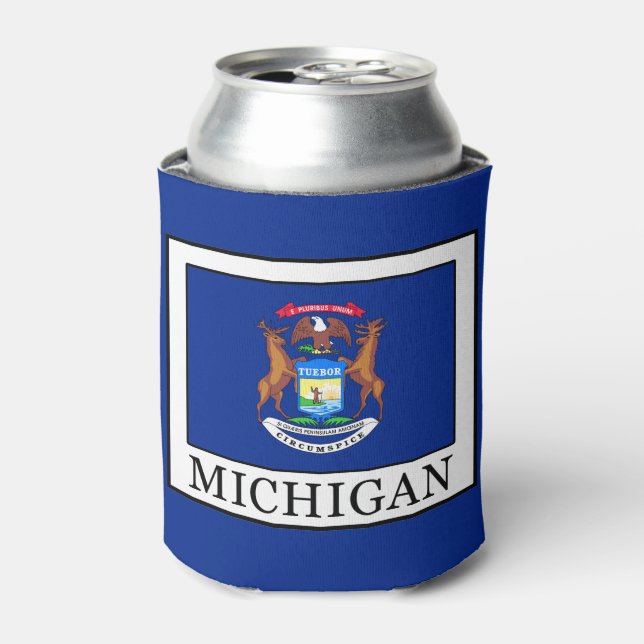 Enfriador De Latas Michigan (Lata Anverso)