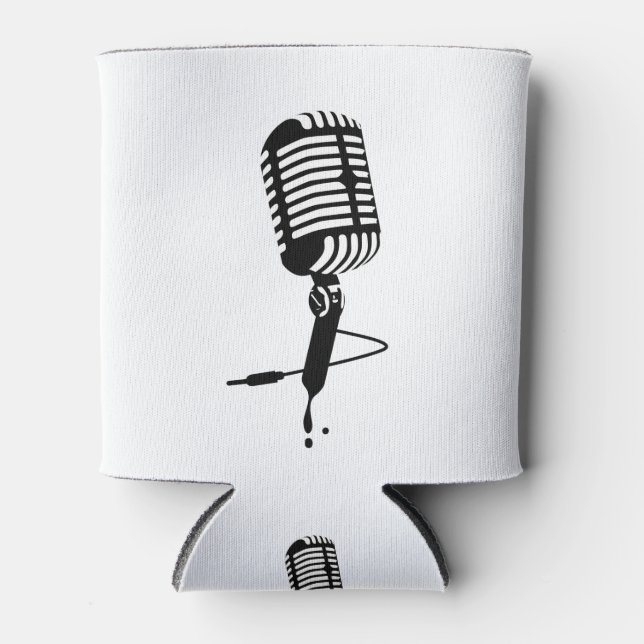 Enfriador De Latas micrófono clásico (Anverso)