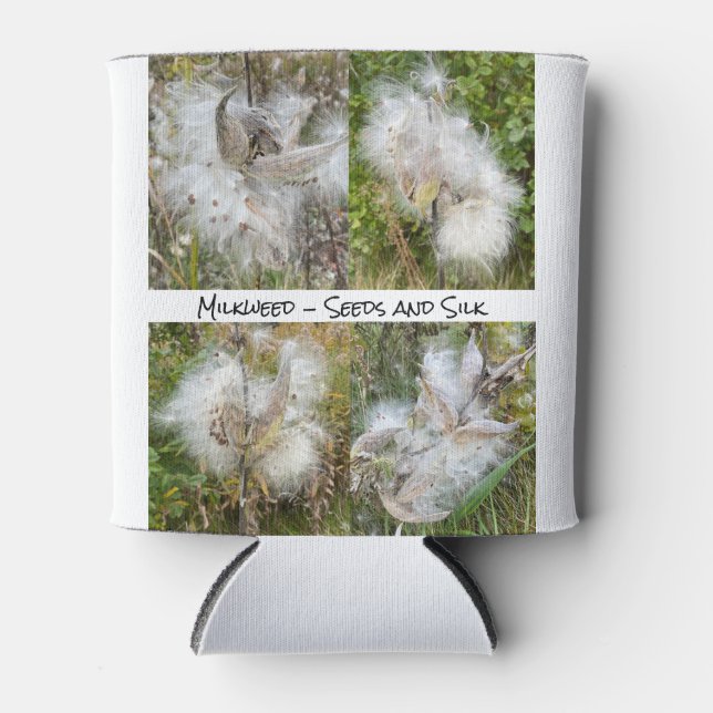 Enfriador De Latas Milkweed | Natural (Anverso)
