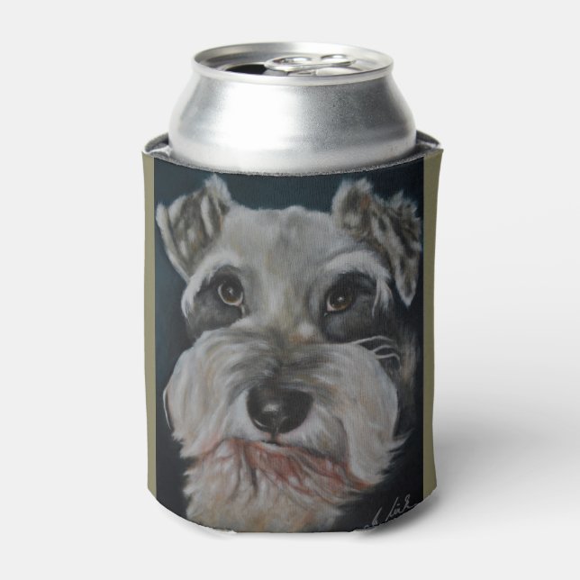 Enfriador De Latas Mini Schnauzer Cooler (Lata Anverso)
