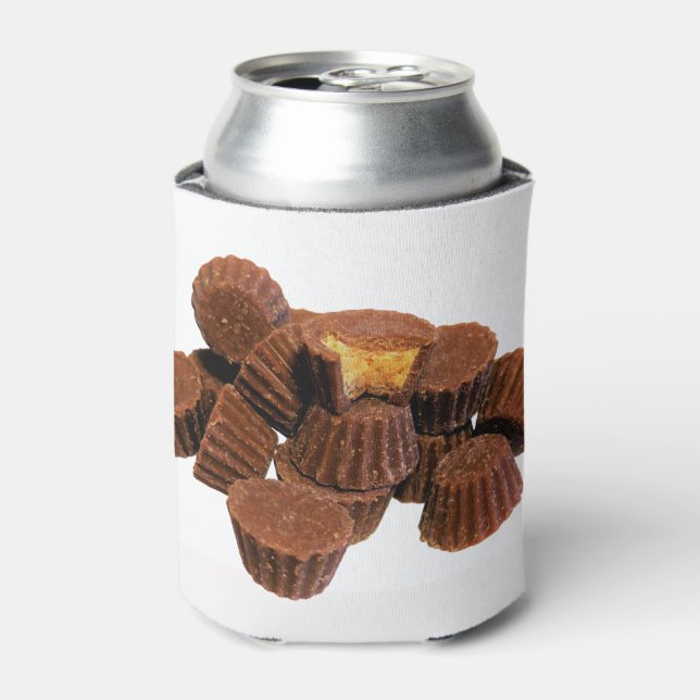 Enfriador De Latas Mini Tratamientos de chocolate y maní (Lata Anverso)
