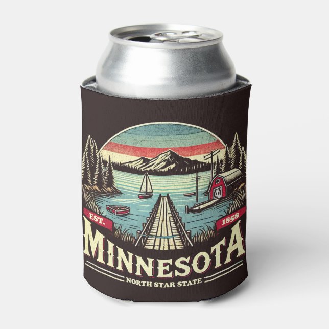Enfriador De Latas Minnesota (Lata Anverso)