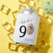 ¡Mira quién cumple 90! Foto moderna para el 90 cum