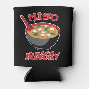 Enfriador De Latas Miso Hungry Funny Food Kawaii