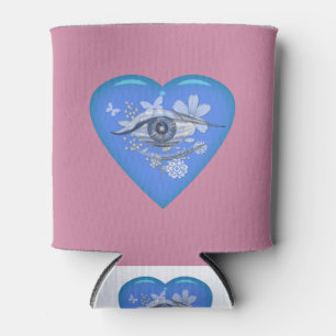 Enfriador De Latas Mistical Ojo Floral Heart