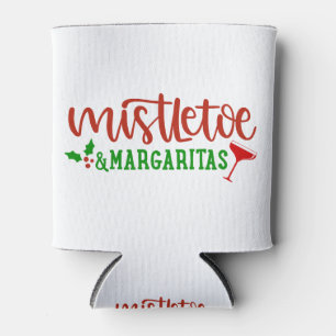 Enfriador De Latas Mistletoe y Margaritas