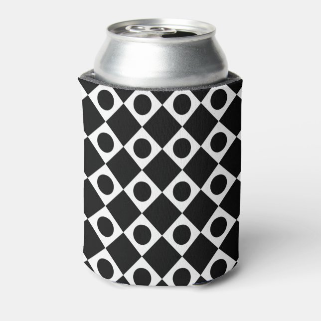 Enfriador De Latas Mod Retro 60's Black (Reverso de la lata)