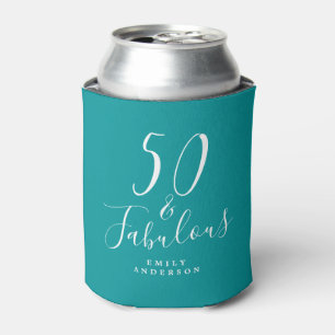 Enfriador De Latas Moda 50 Nombre fabuloso verde esmeralda 50 cumplea