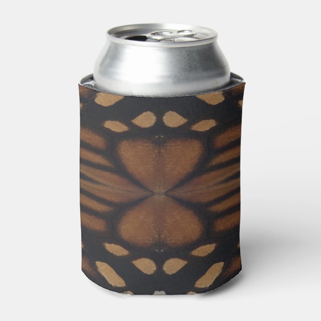 Enfriador De Latas Moda de cierre de mariposa monarca (Lata Anverso)