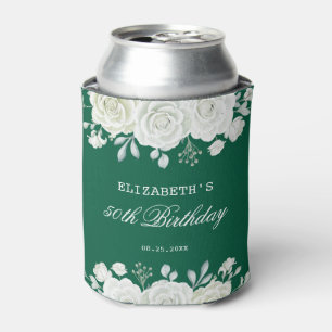 Enfriador De Latas Moda Pastel verde Raza Blanca Aniversario