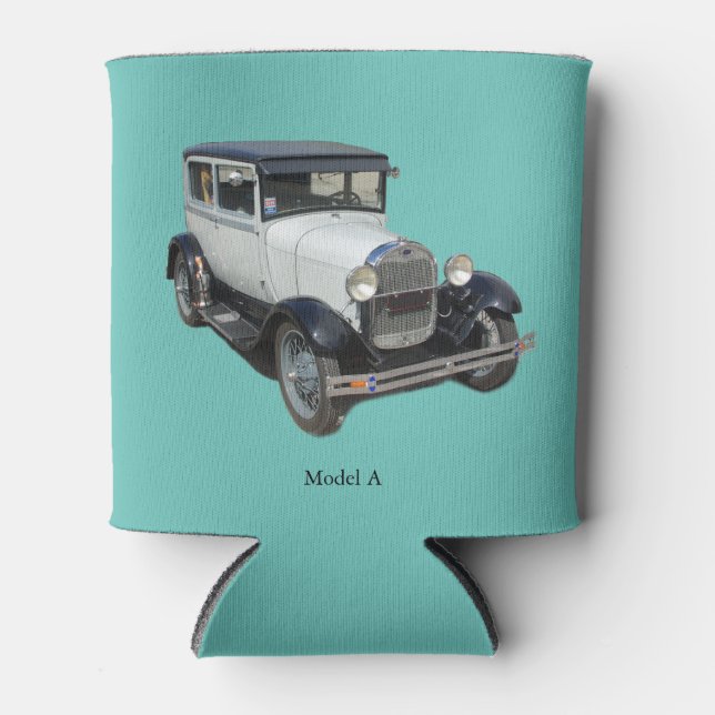 Enfriador De Latas Modelo blanco a refrigerador de bebidas (Anverso)